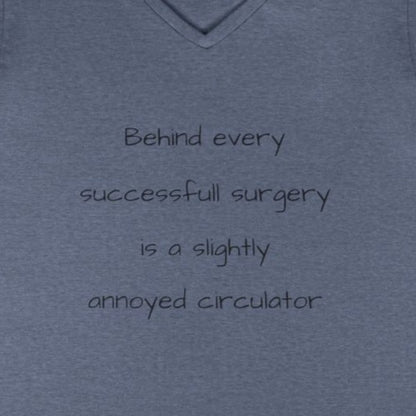 Funny Circulator V-Neck T-Shirt